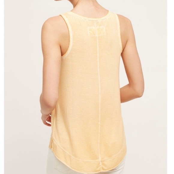 NWT Anthropologie Pure‎ + Good Scoop-neck Soft Tank Top Black XS - Picture 3 of 8